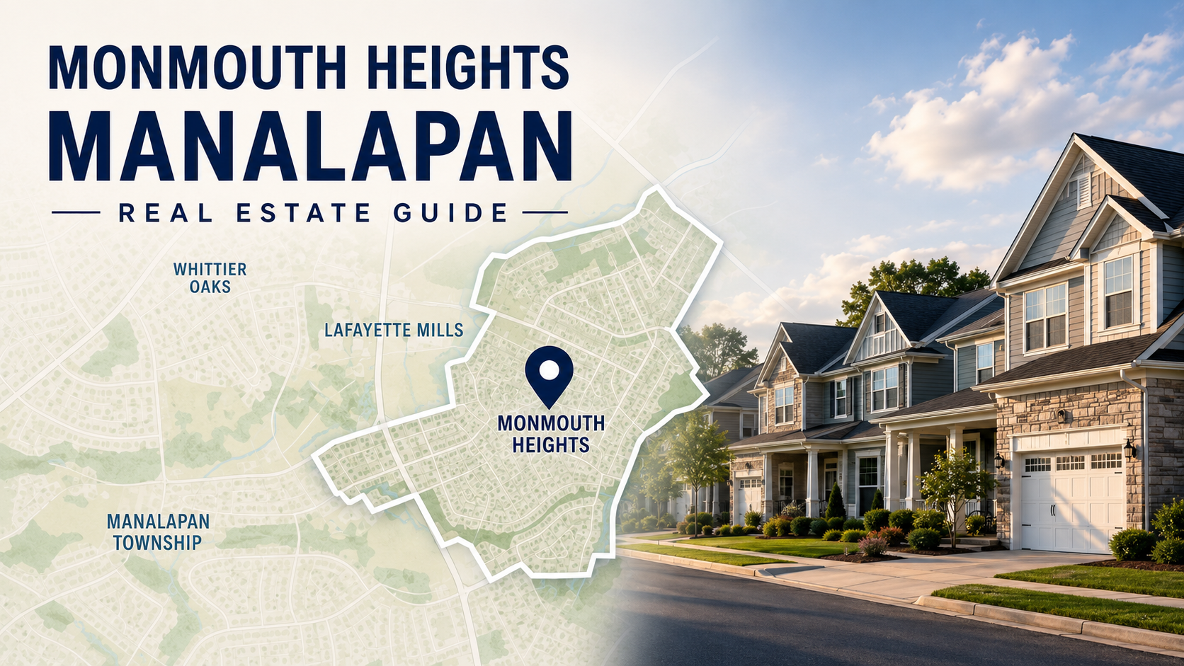 Monmouth Heights Manalapan Real Estate Guide header image.