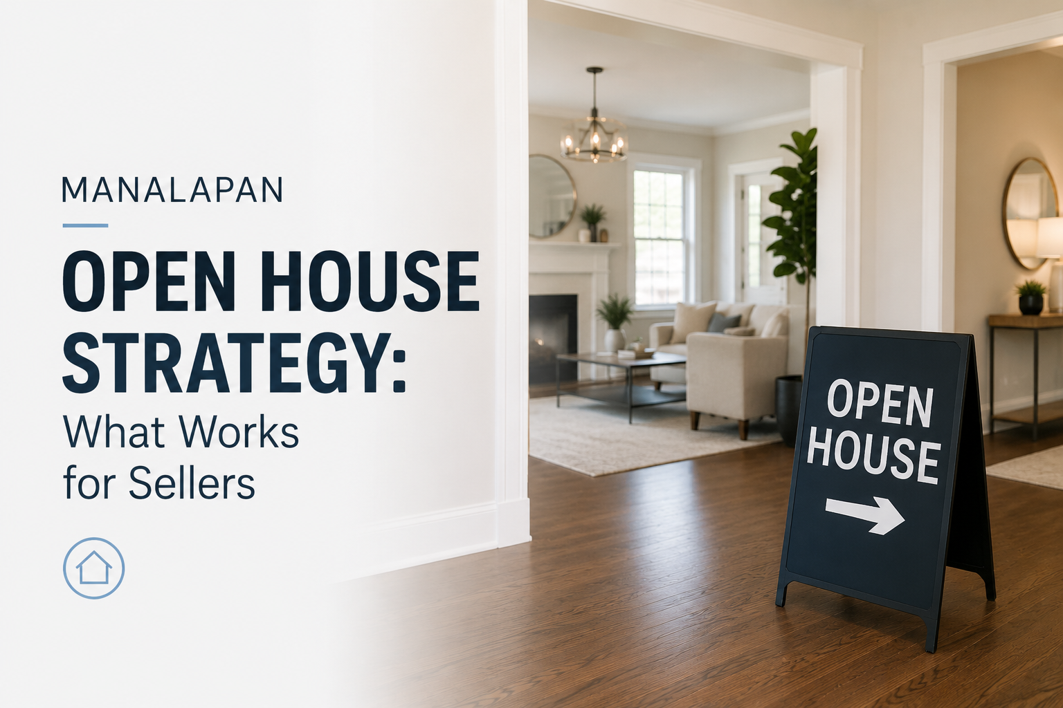 Manalapan Open House Strategy: What Works for Sellers header image.