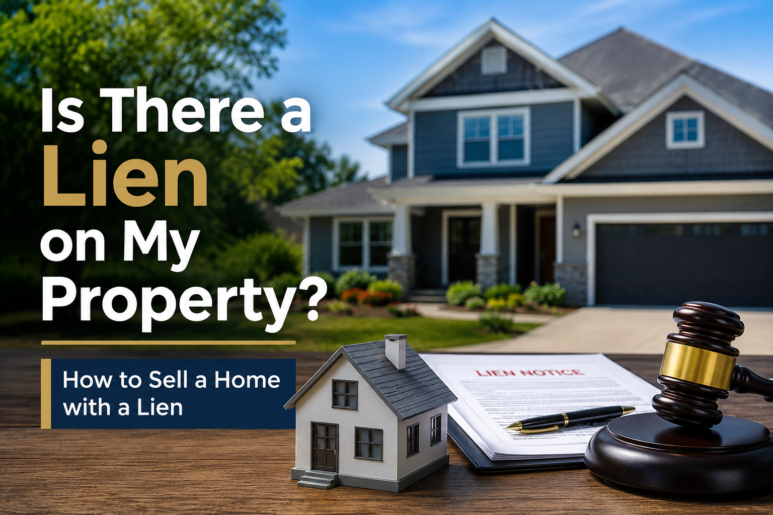 Is There a Lien on My Property? How to Sell a Home with a Lien in NJ header image.