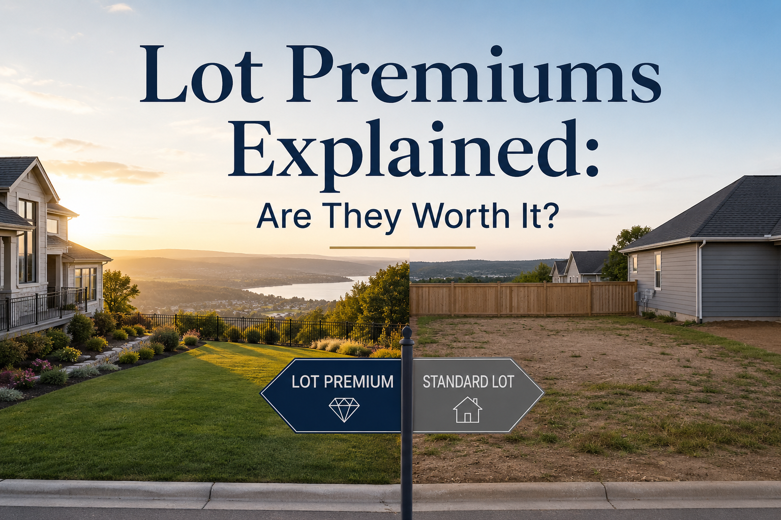 Lot Premiums Explained: Are They Worth It? header image.