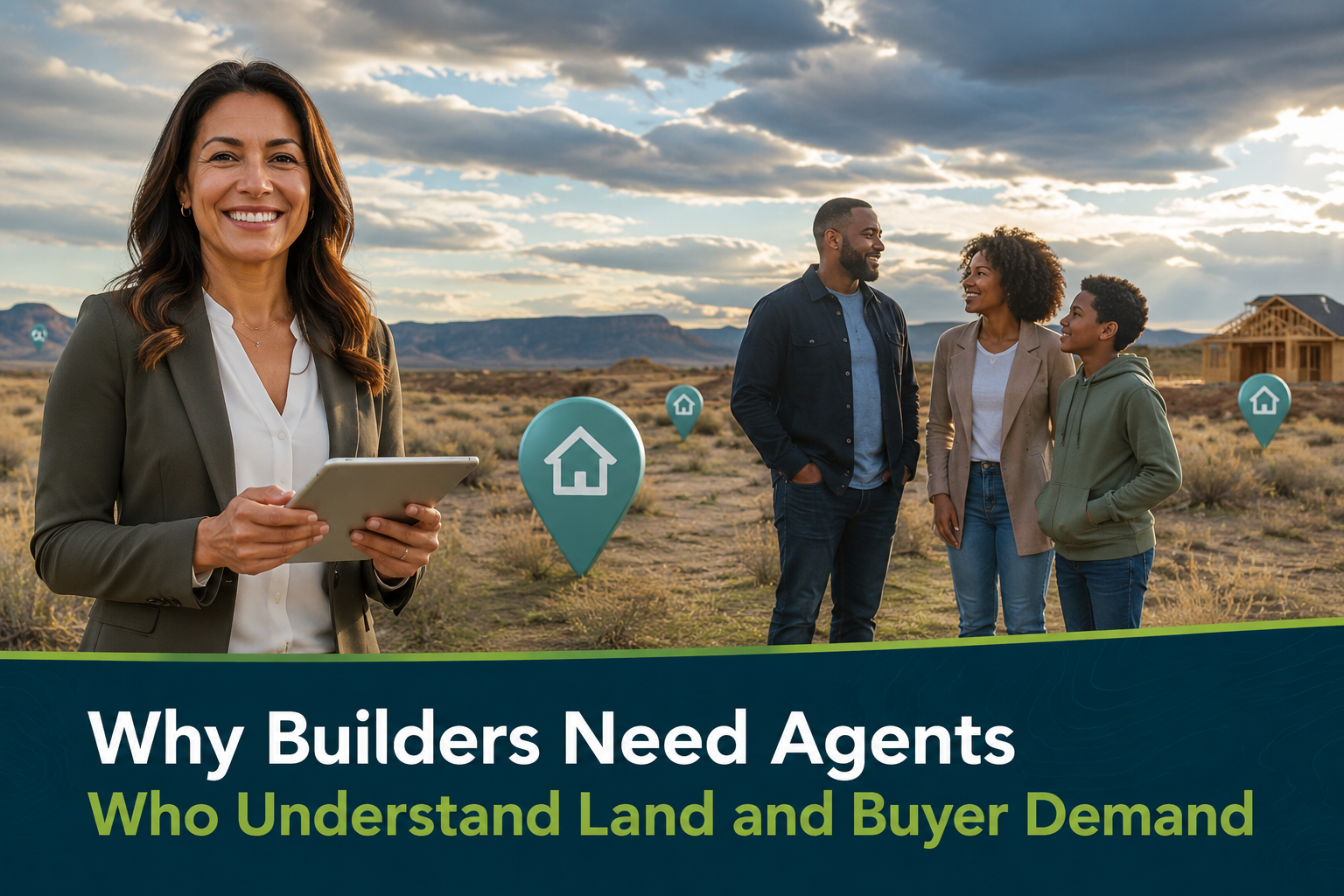 Why Builders Need Agents Who Understand Land and Buyer Demand header image.