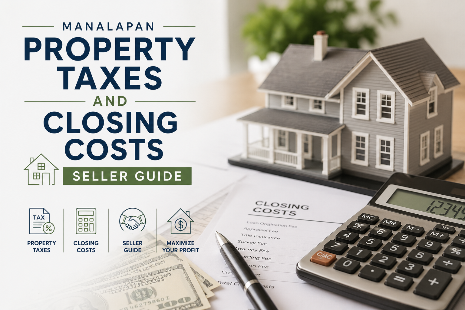 Manalapan Property Taxes and Closing Costs: Seller Guide header image.