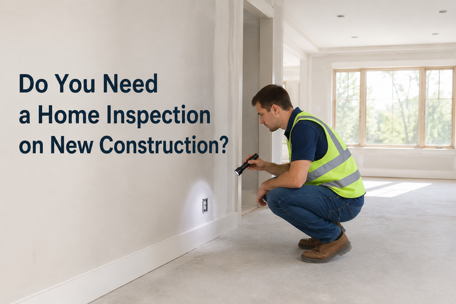 Do You Need a Home Inspection on New Construction? header image.