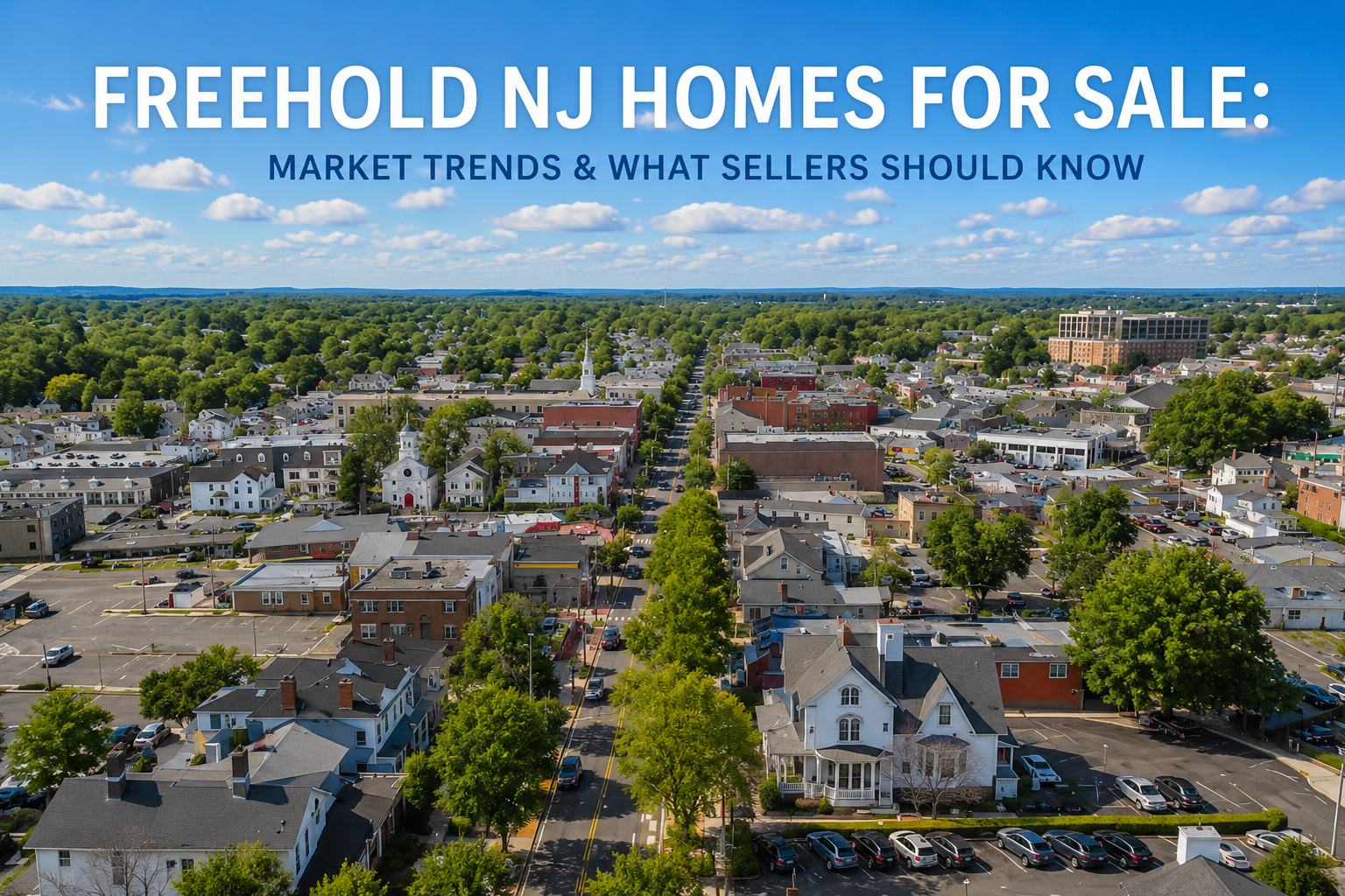 Freehold NJ Homes for Sale: Market Trends & What Sellers Should Know header image.