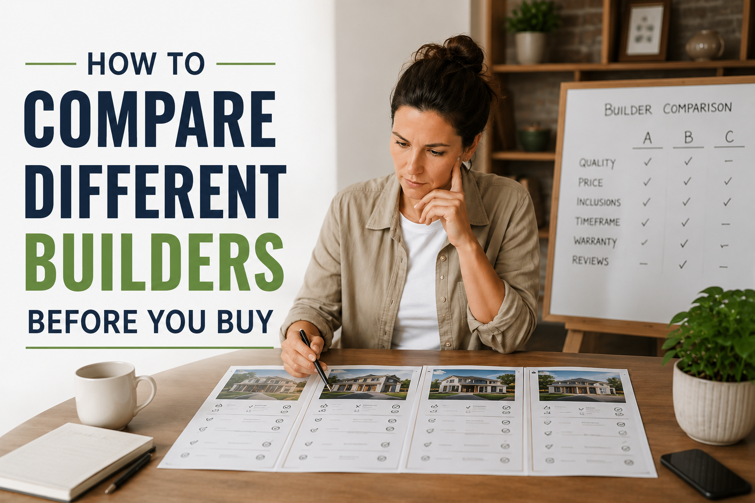 How to Compare Different Builders Before You Buy header image.