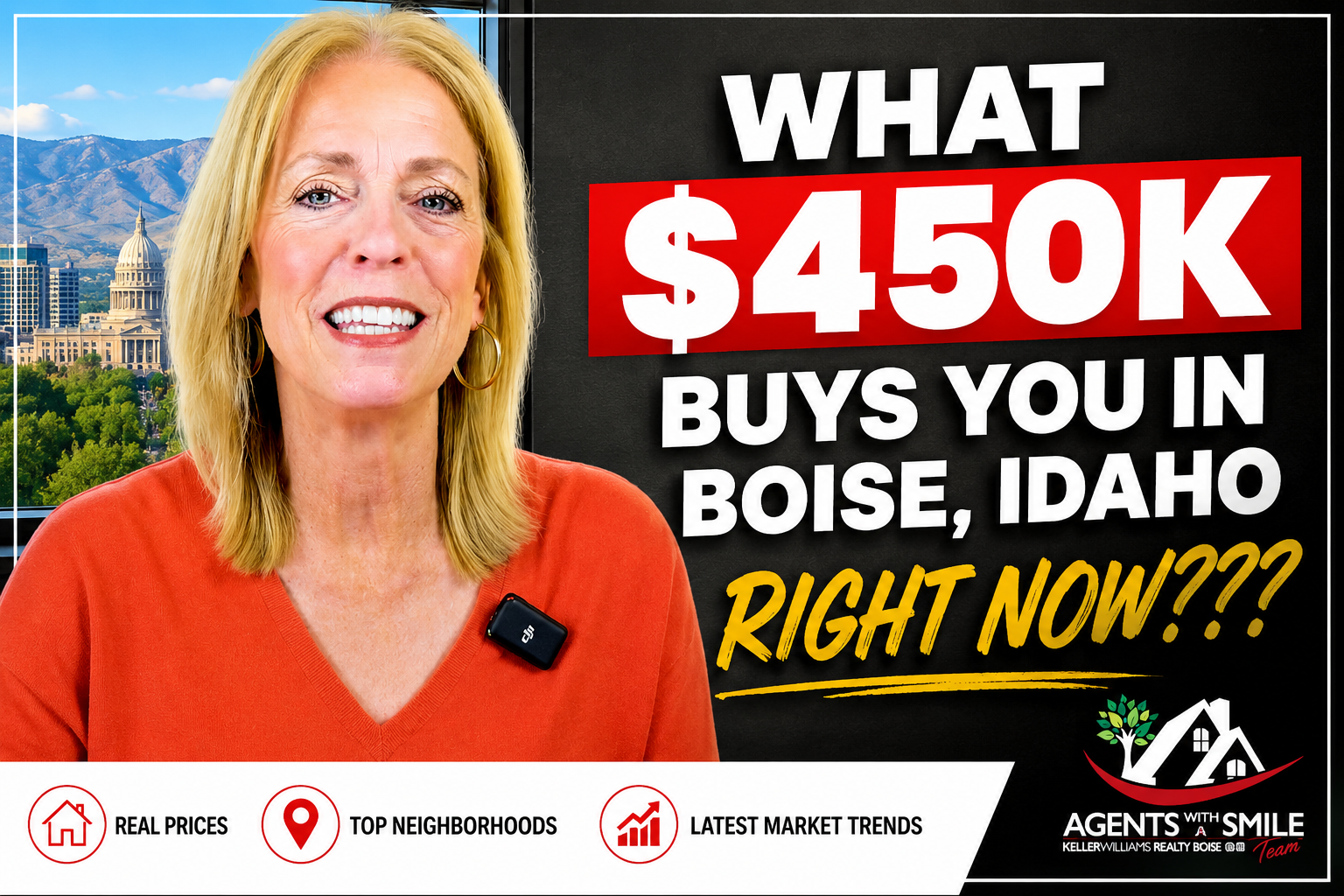Barb Dopp explains what $450,000 buys in Boise Idaho right now