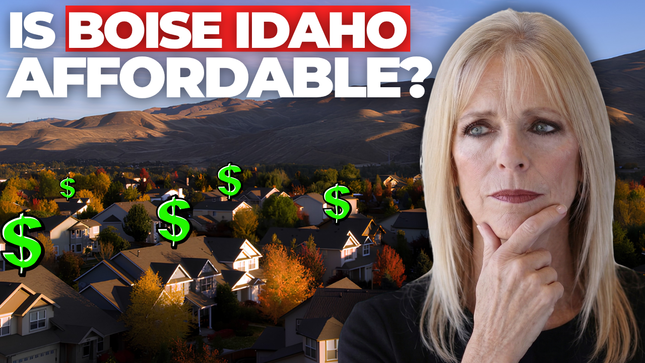 Boise Idaho skyline and neighborhoods illustrating the cost of living and affordability of moving to Boise in 2026
