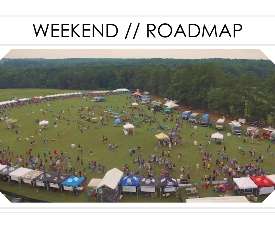 Weekend Roadmap // Oct 4th - 13th header image.