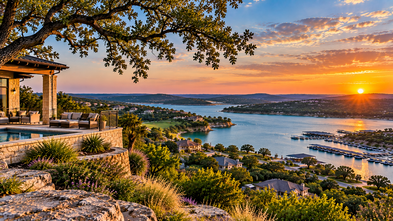 Discover Lakeway, Texas: Lake Travis Living, Outdoor Recreation & Hill Country Views header image.