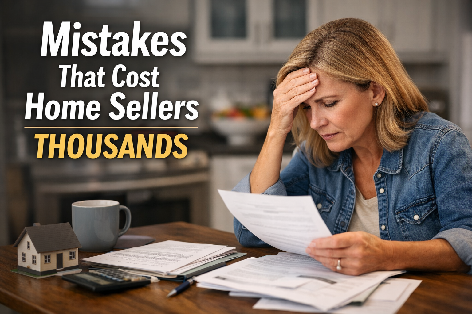 How to Sell Your House for More Money: 7 Mistakes Sellers Make (and How to Avoid Them) header image.