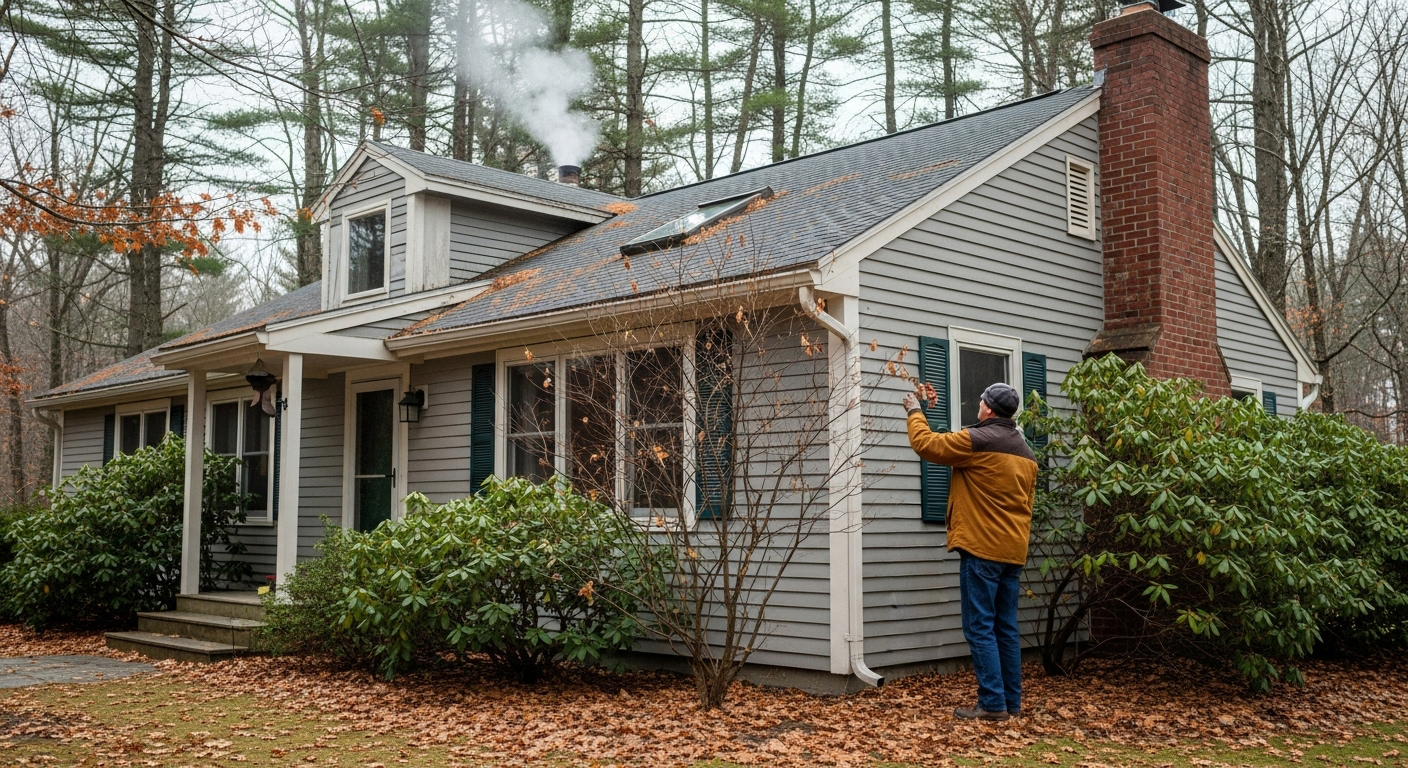 Preparing Your Maine Home for Winter: A Simple Checklist header image.