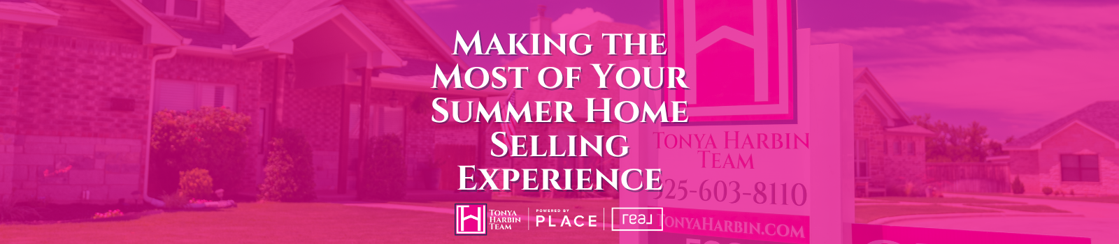 Making the Most of Your Summer Home Selling Experience header image.