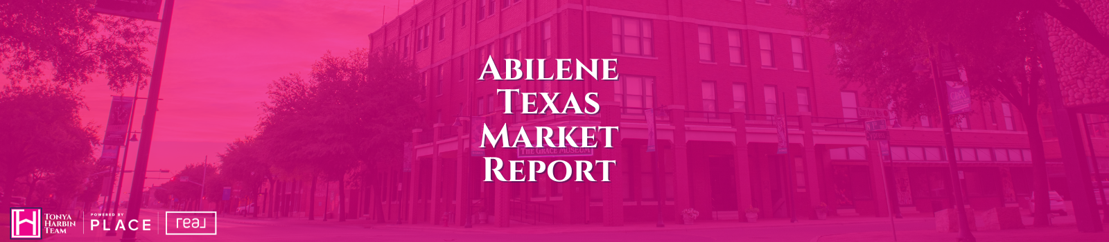 Abilene, Texas May Market Statistics header image.