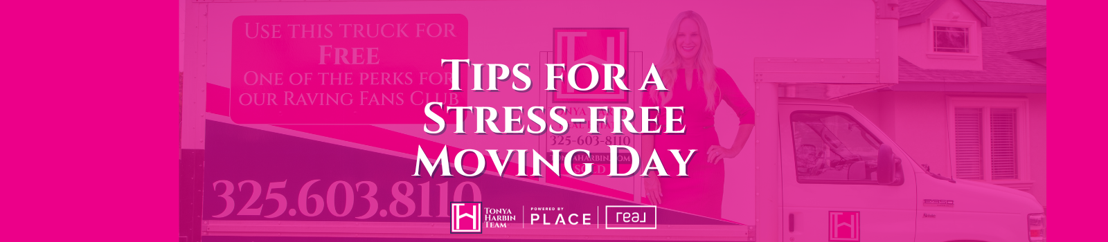 7 Tips for a Stress-free Moving Day header image.