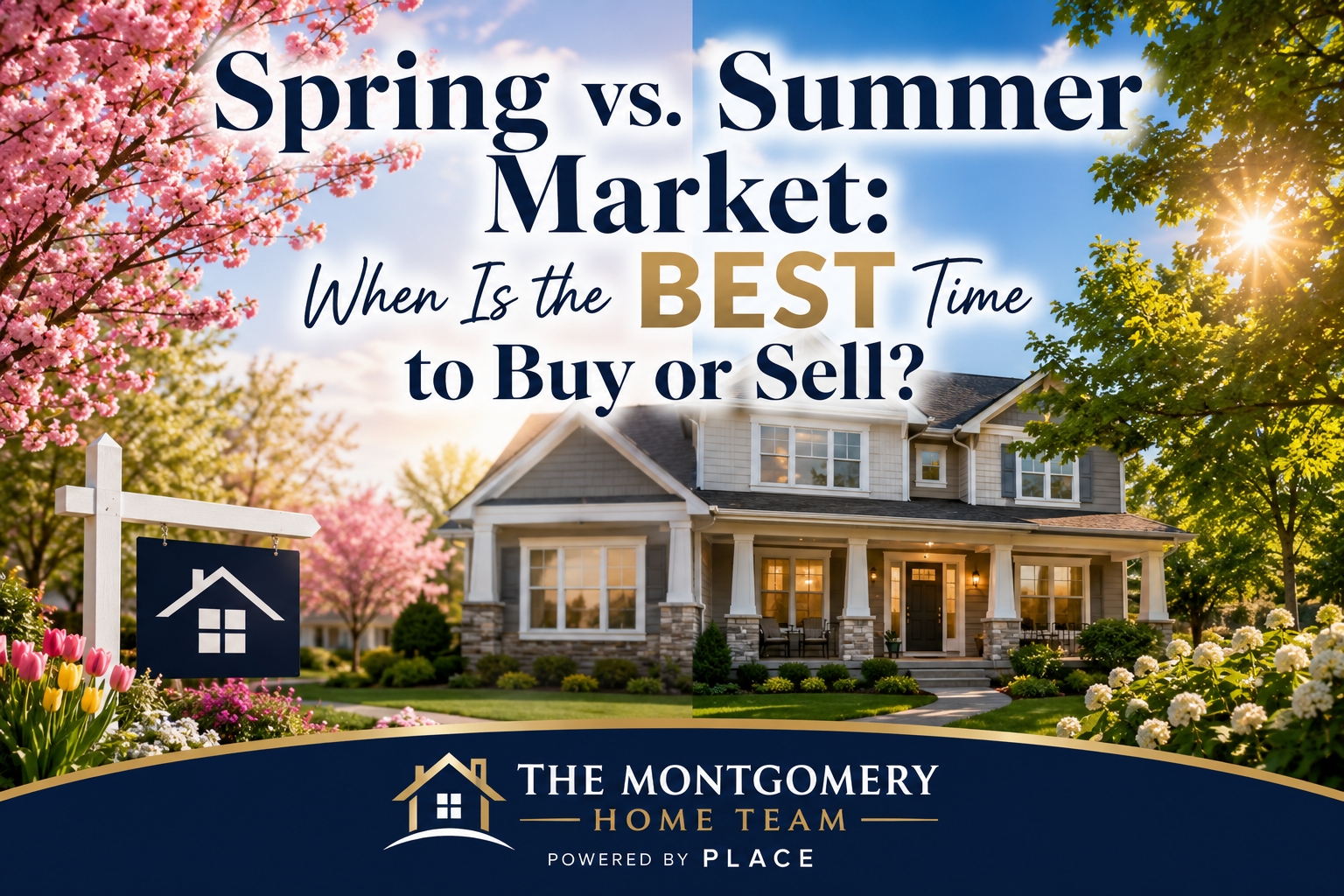 🏡 Spring vs. Summer Market: When Is the BEST Time to Buy or Sell? header image.