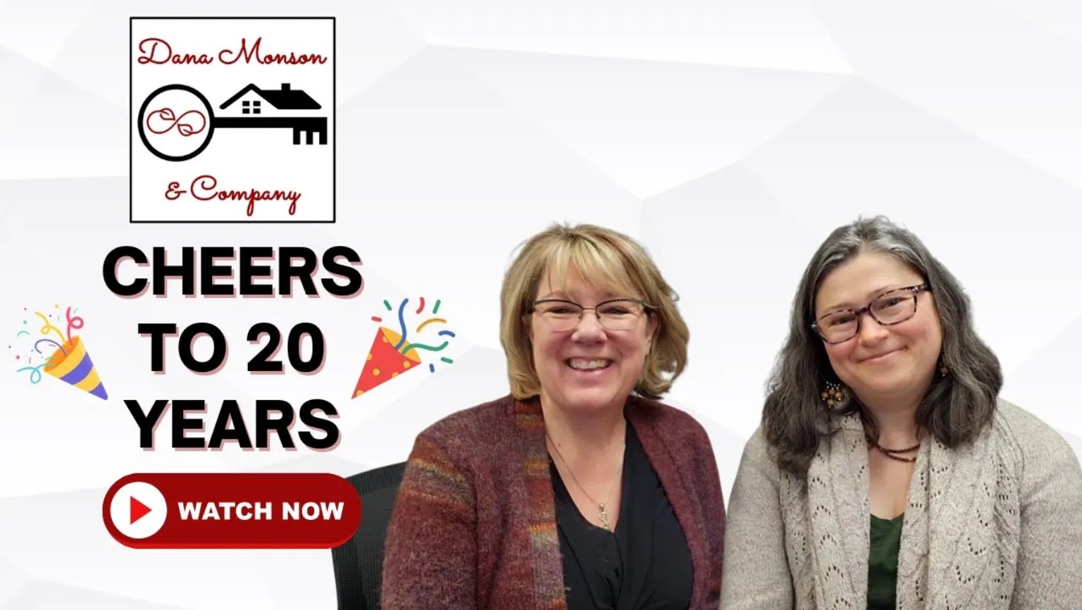 Commemorating 20 Years of Real Estate Excellence header image.