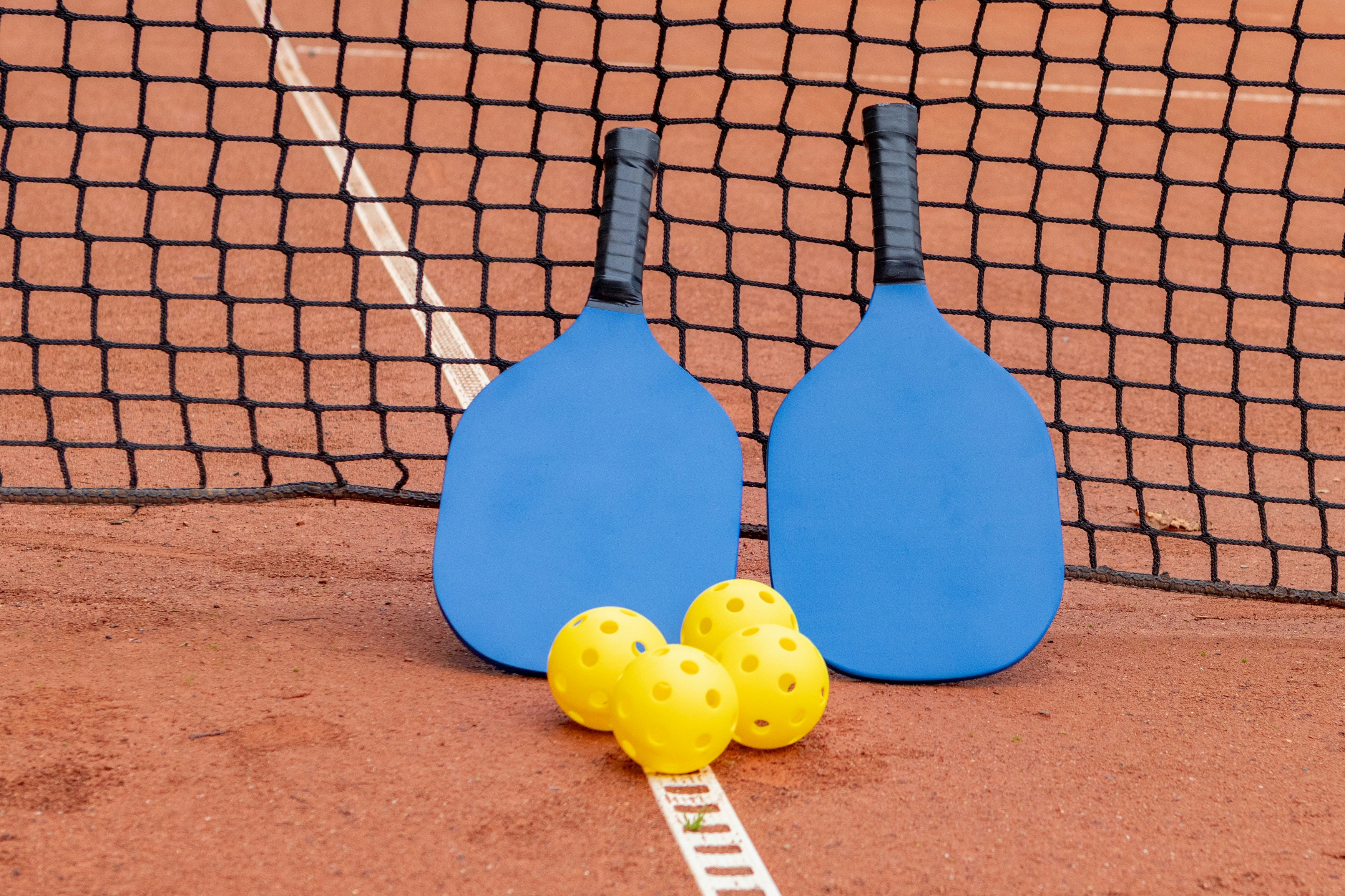 image of pickleball paddles