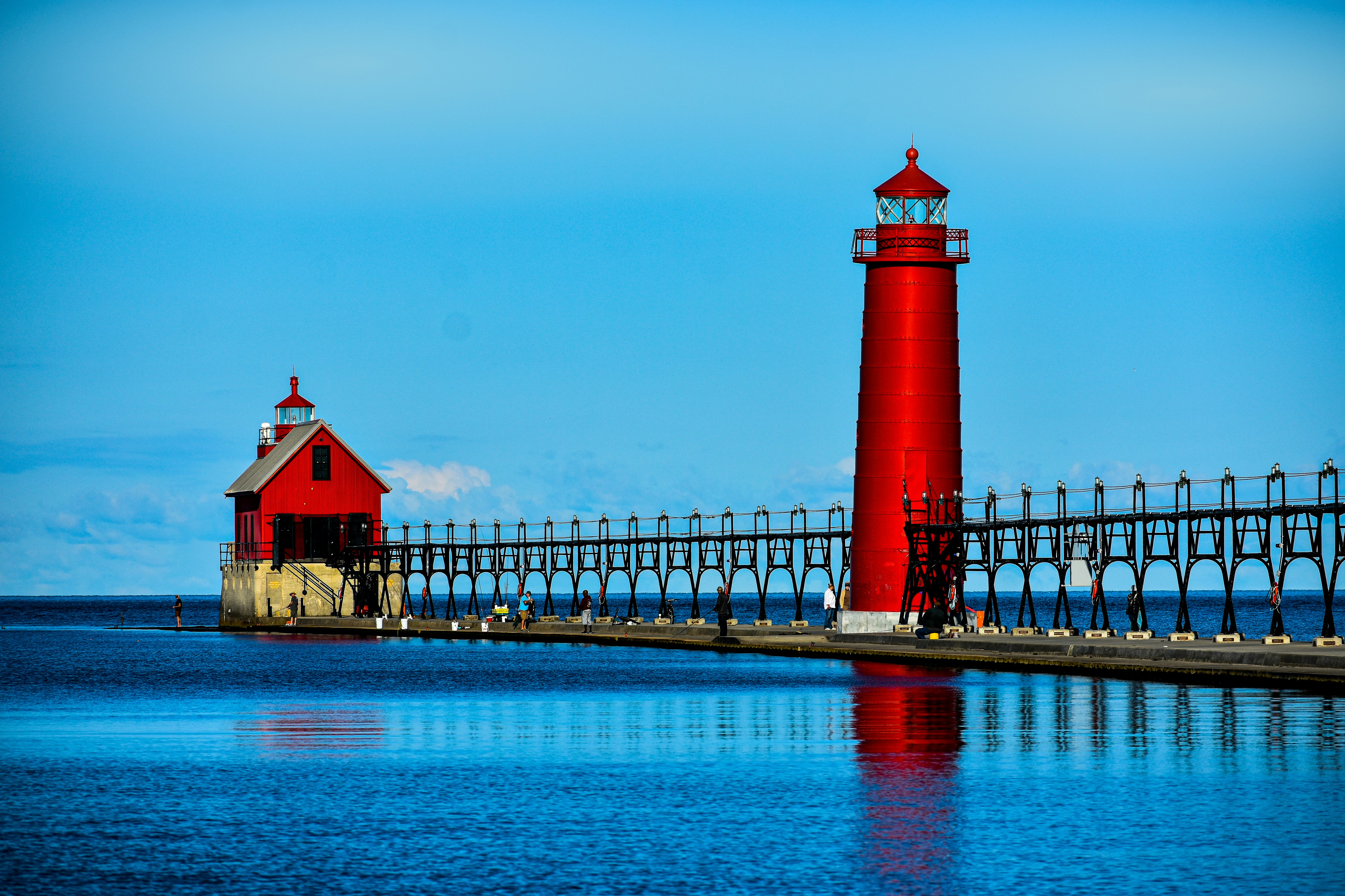 image of Grand Haven lighthouse