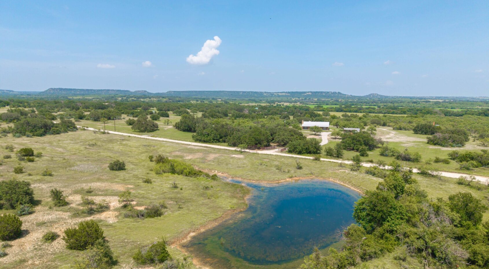 New Listing! Hill Country Retreat on 53 Acres in May, TX- Brown County Texas Hill Country Retreat on 53 Acres in May, TX- Brown County header image.