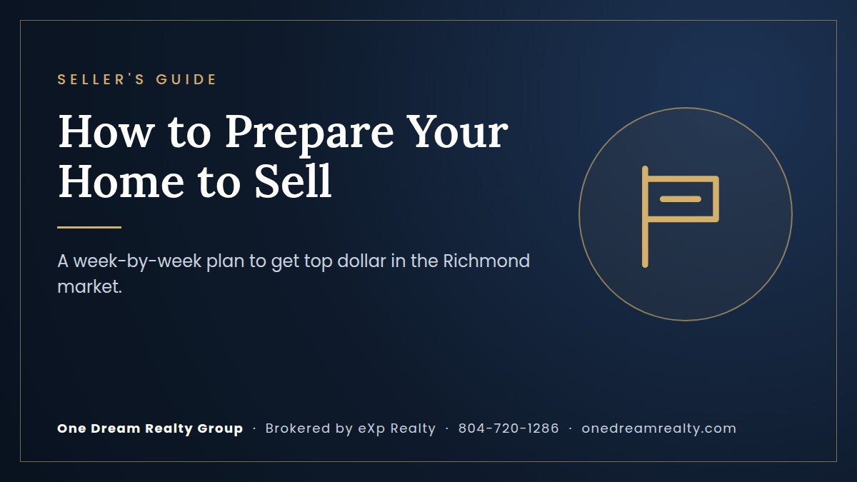 How to prepare your home to sell in Richmond, VA