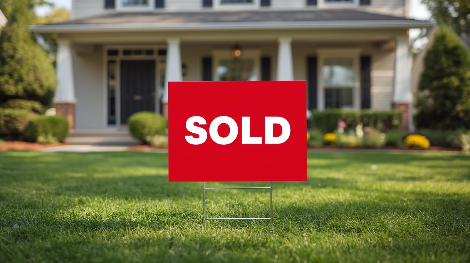 Alpern & Mesenbourg agents showing a family their new home.