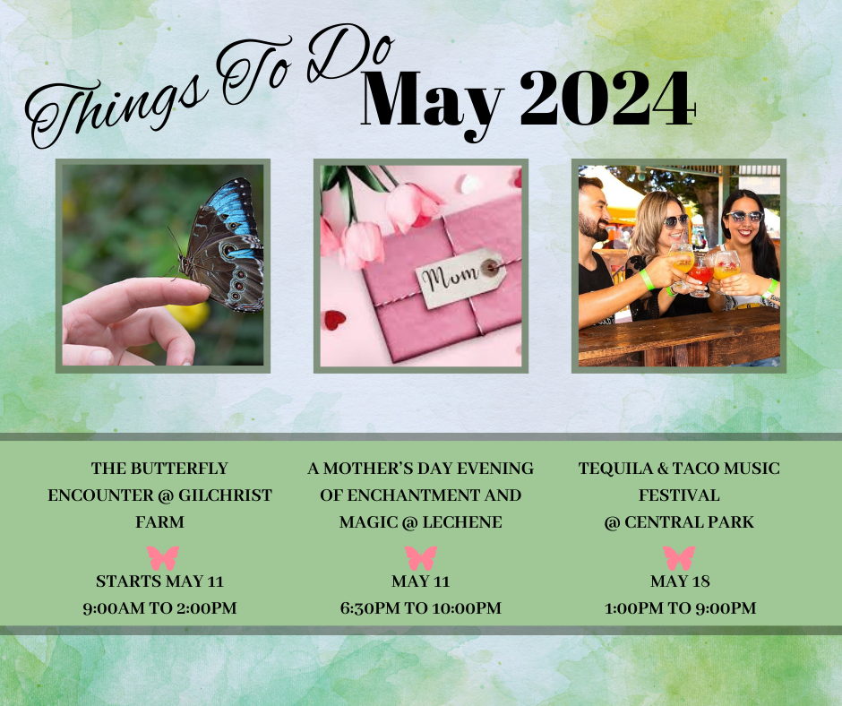 Things To Do (May 2024) header image.