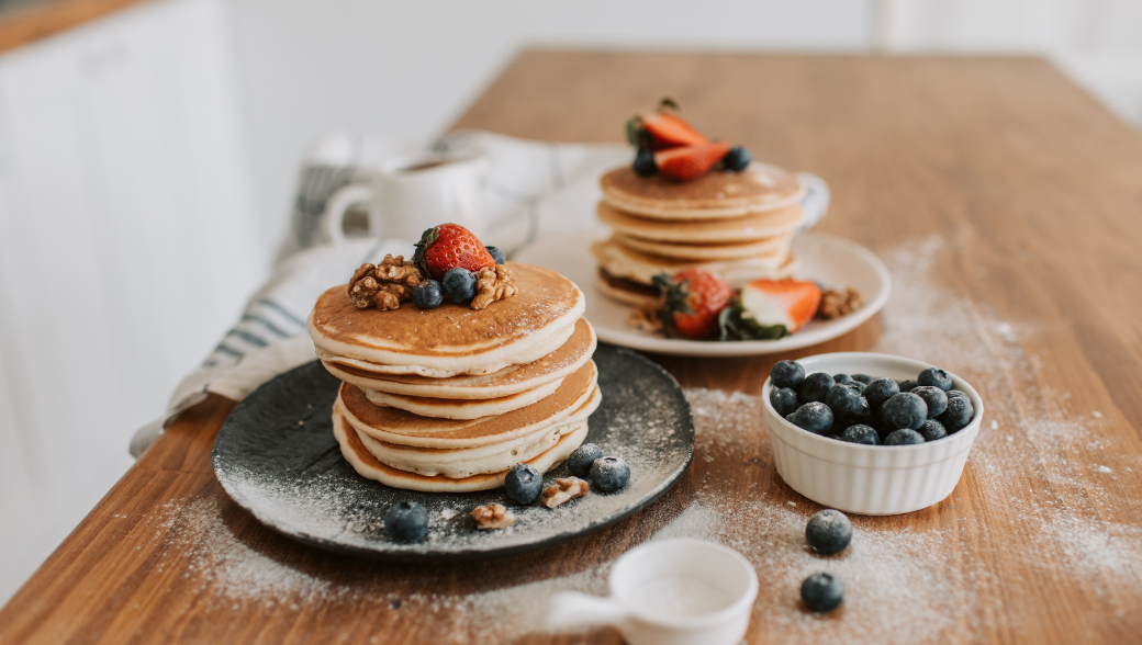 Introducing Our Family’s Favorite Pancake Recipe: The Perfect Start to a Busy School Morning header image.