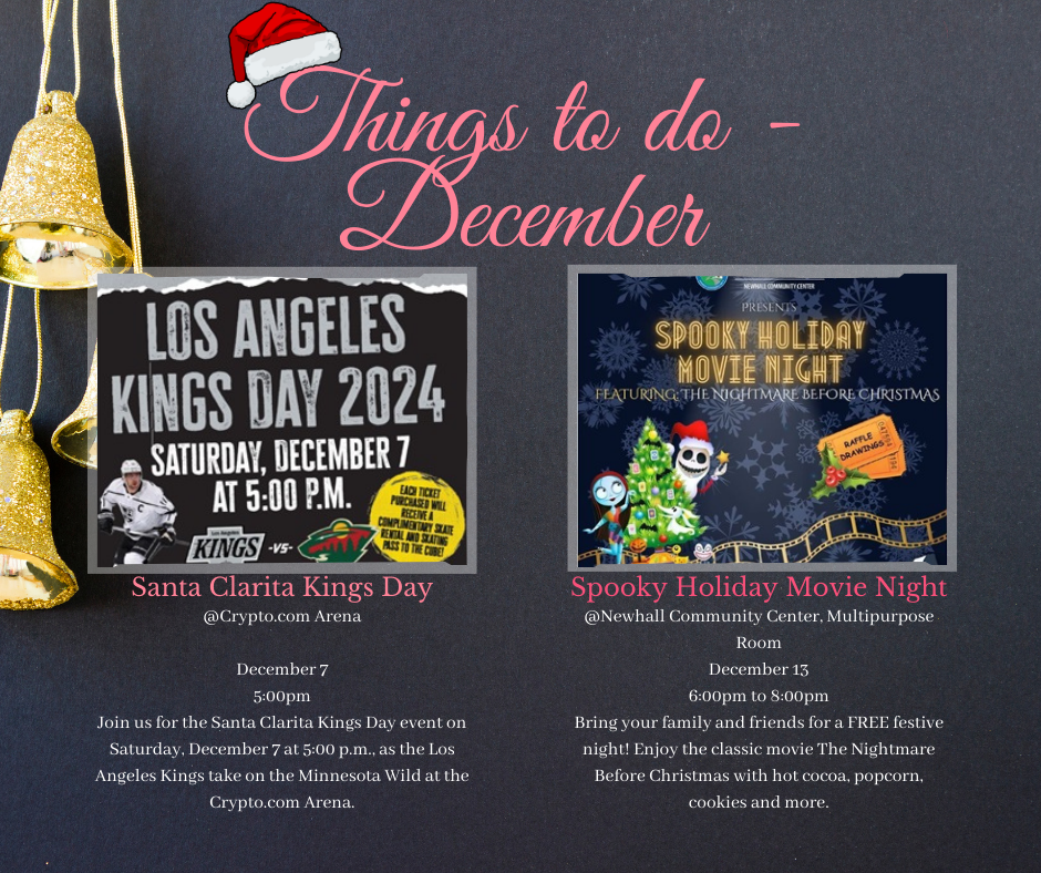 Things to do - December header image.