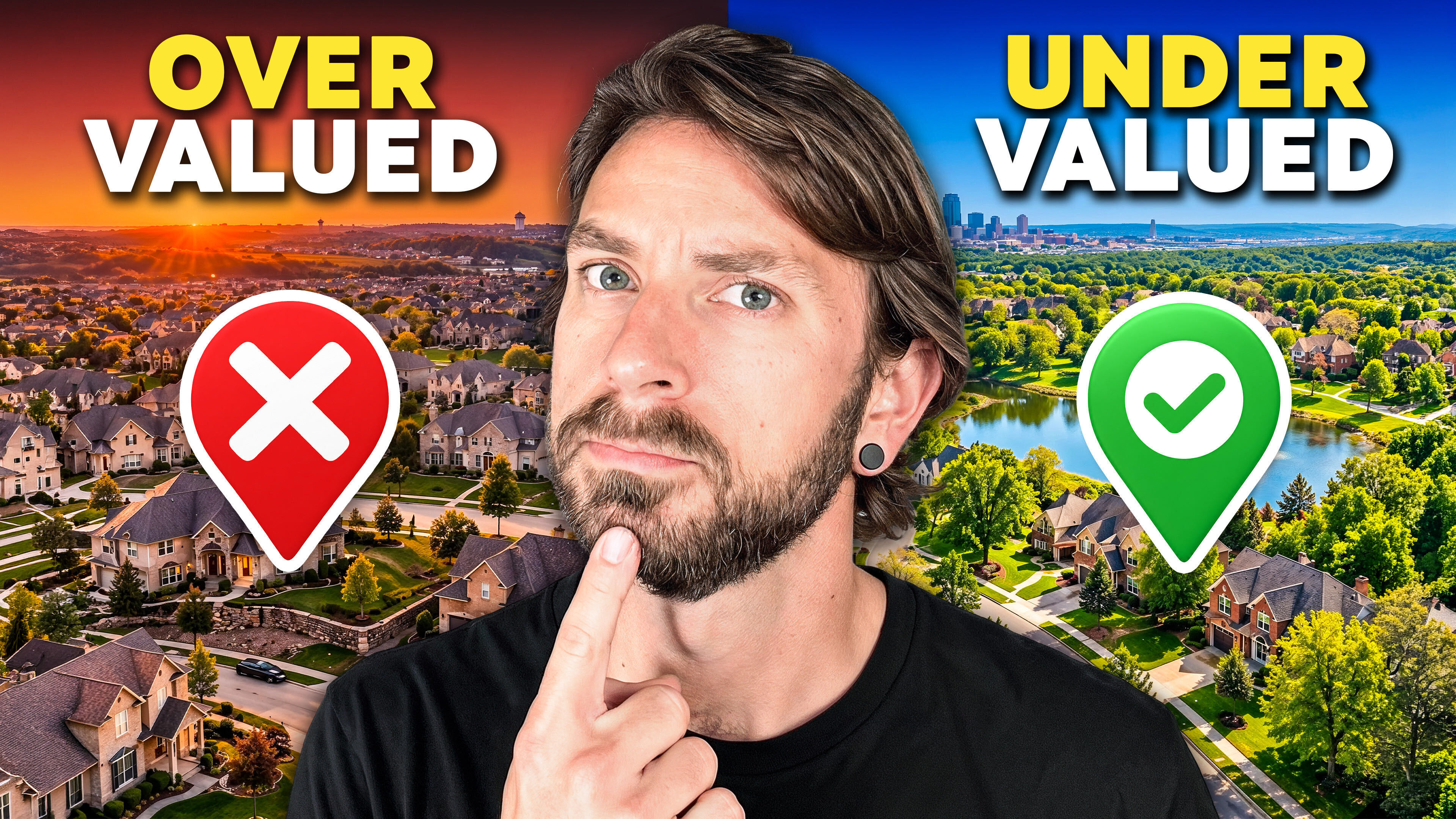 Kansas City's Most Undervalued & Overvalued Suburbs (2026) header image.