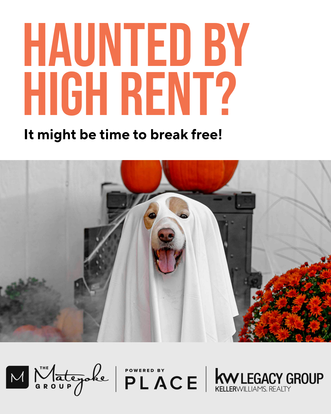 Is Rent Haunting You? Renting vs. Owning a Home header image.