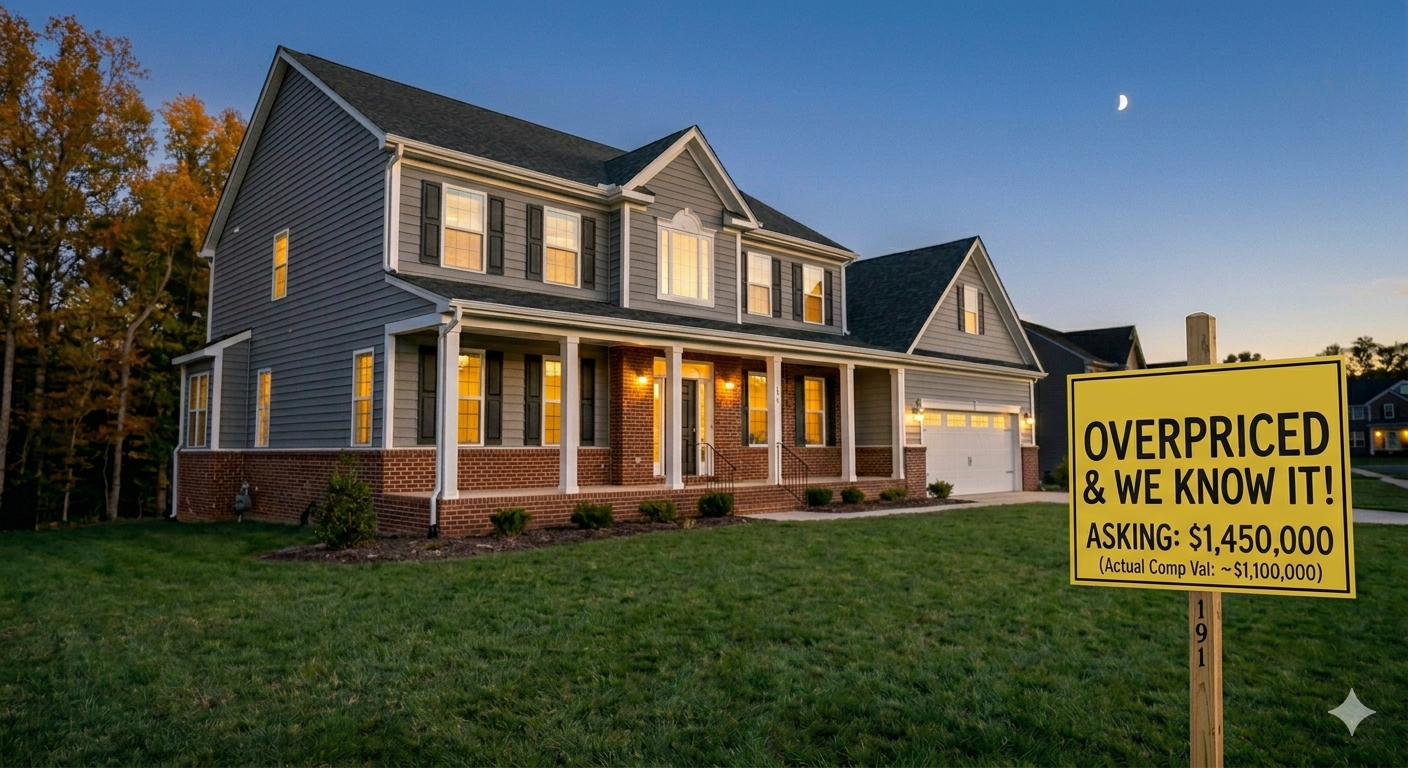 Why Overpricing Your Home Could Cost You Thousands header image.