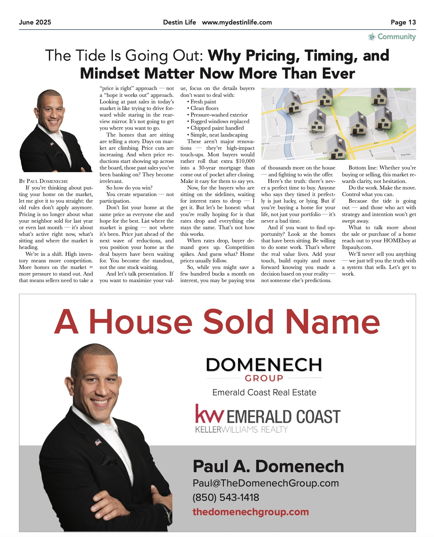 The Tide Is Going Out: Why Pricing, Timing, and  Mindset Matter Now More Than Ever header image.