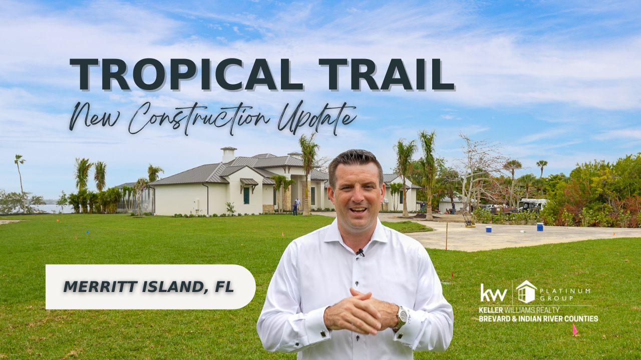 South Tropical Trail New Build Update! Merritt Island, FL header image.