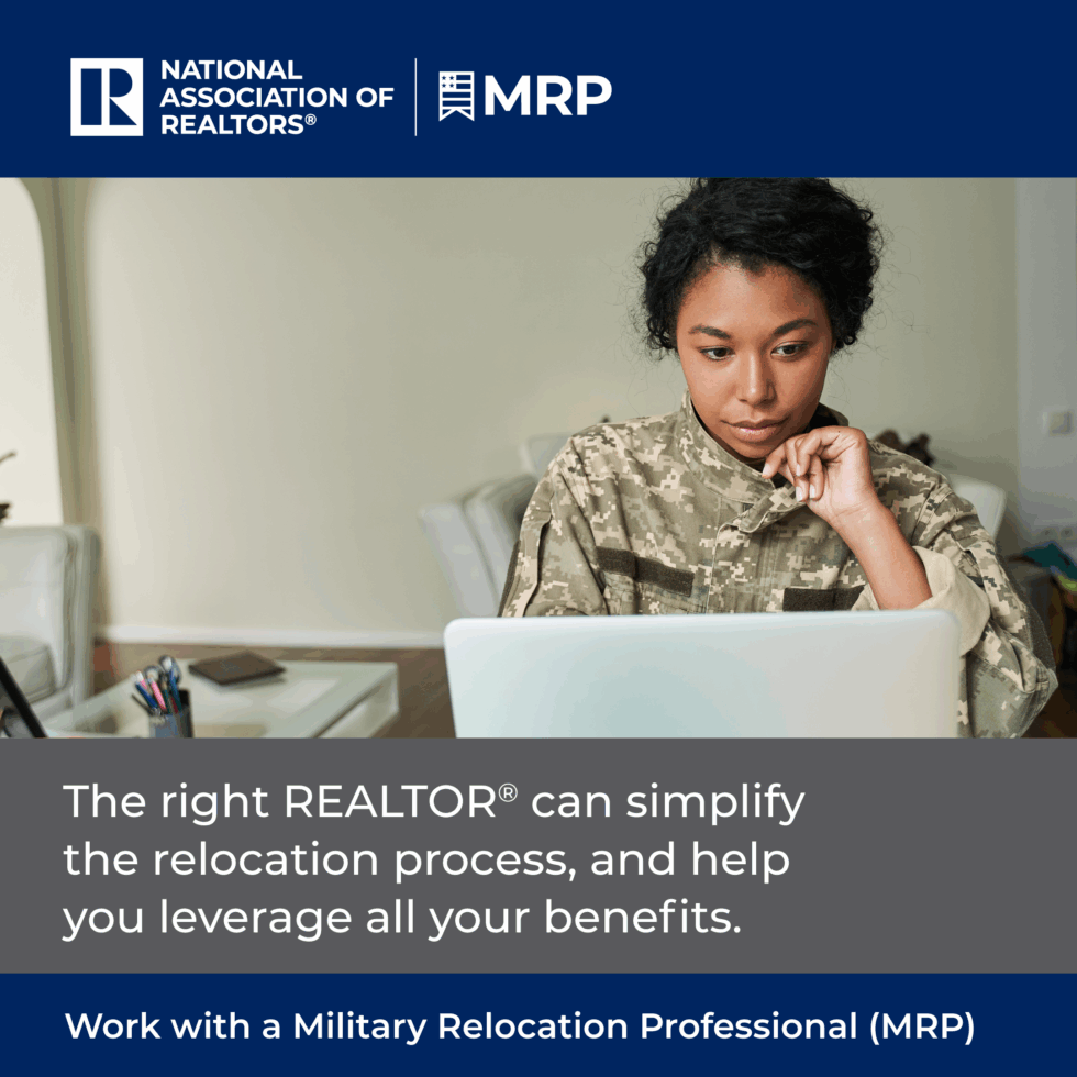 Erin Black Earns NAR's Military Relocation Professional Certification header image.