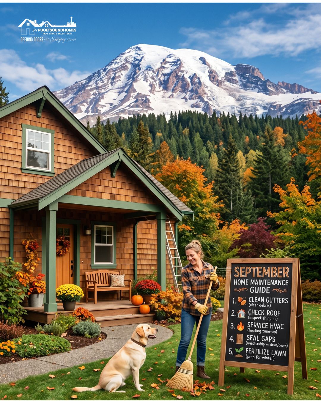 September 2026 Home Maintenance Guide header image.