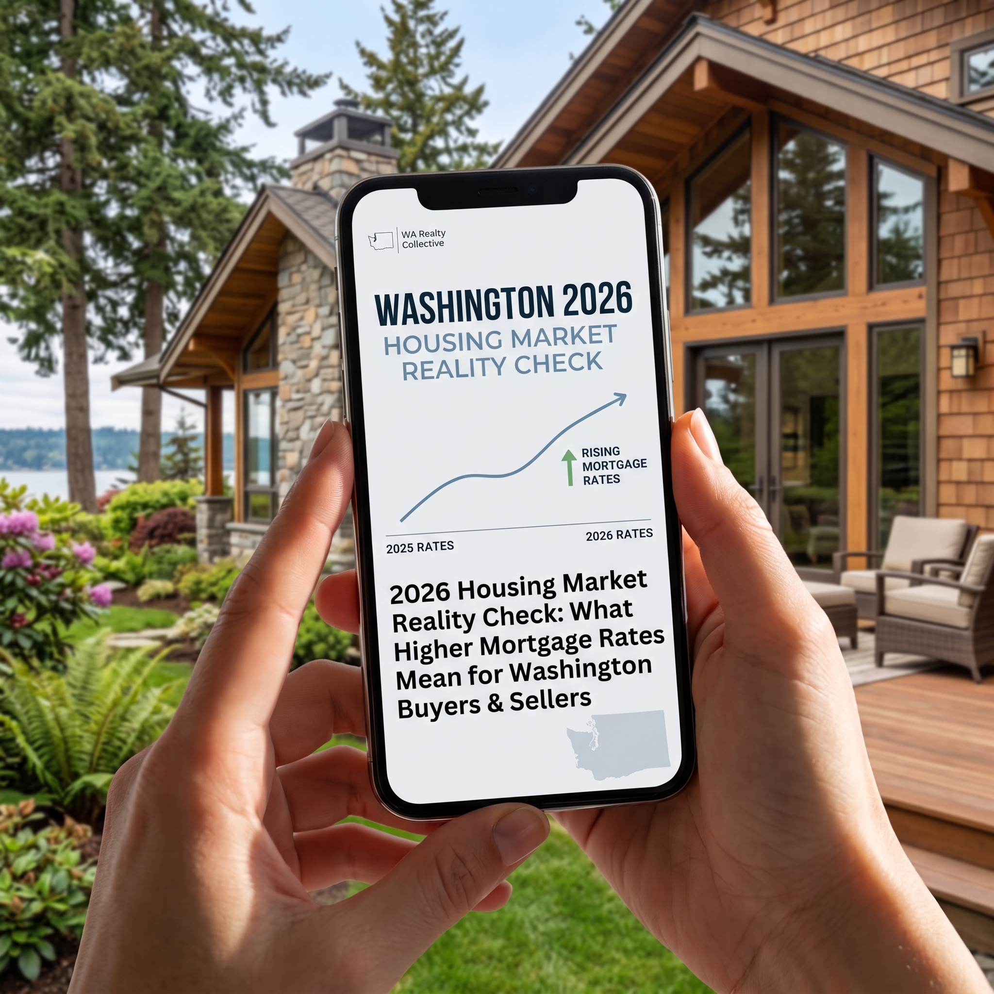 2026 Housing Market Reality Check: What Higher Mortgage Rates Mean for Washington Buyers & Sellers header image.