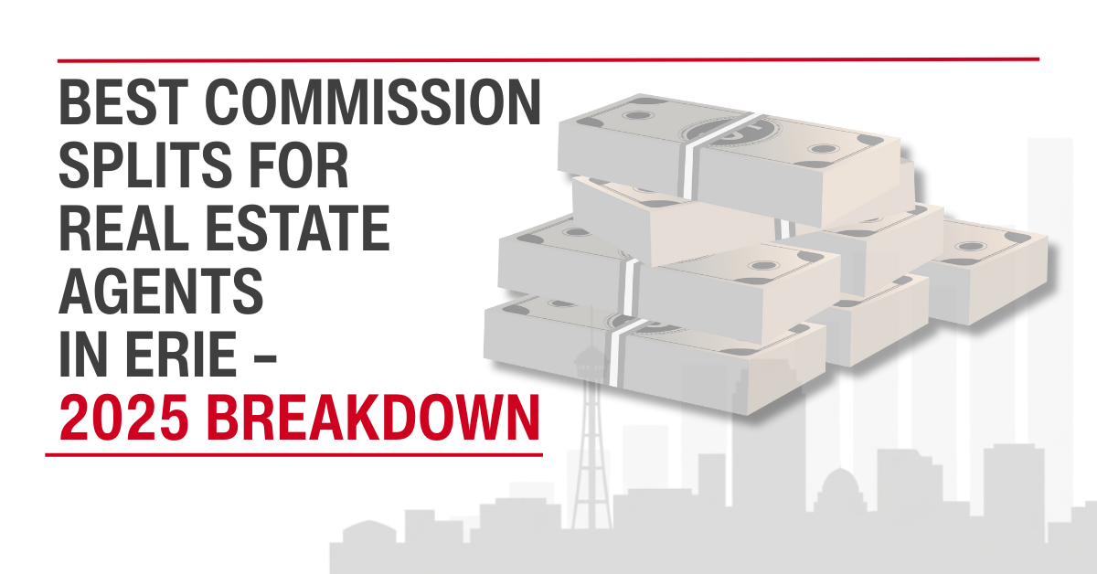 Best Commission Splits for Real Estate Agents in Erie – 2025 Breakdown header image.