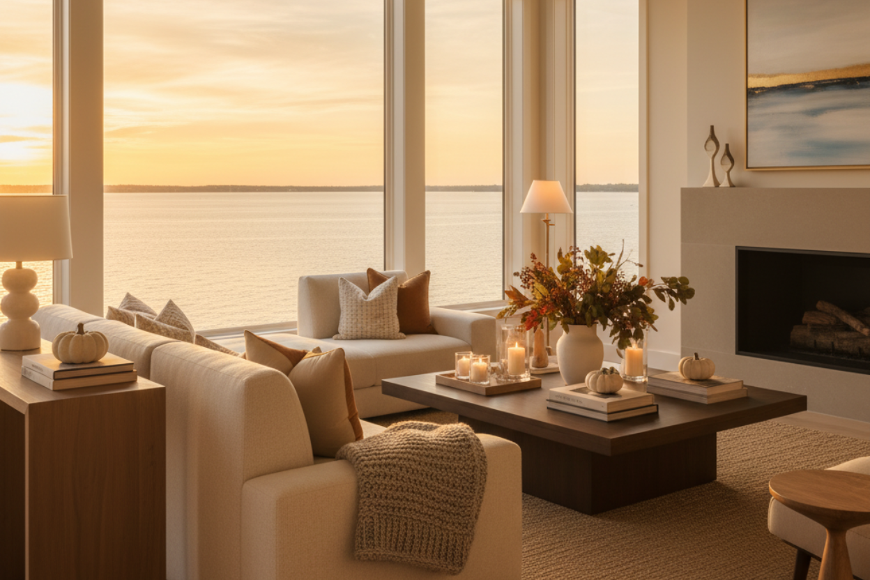 Fall-Ready Staging: How to Present Your Waterfront Home for the Autumn Market header image.
