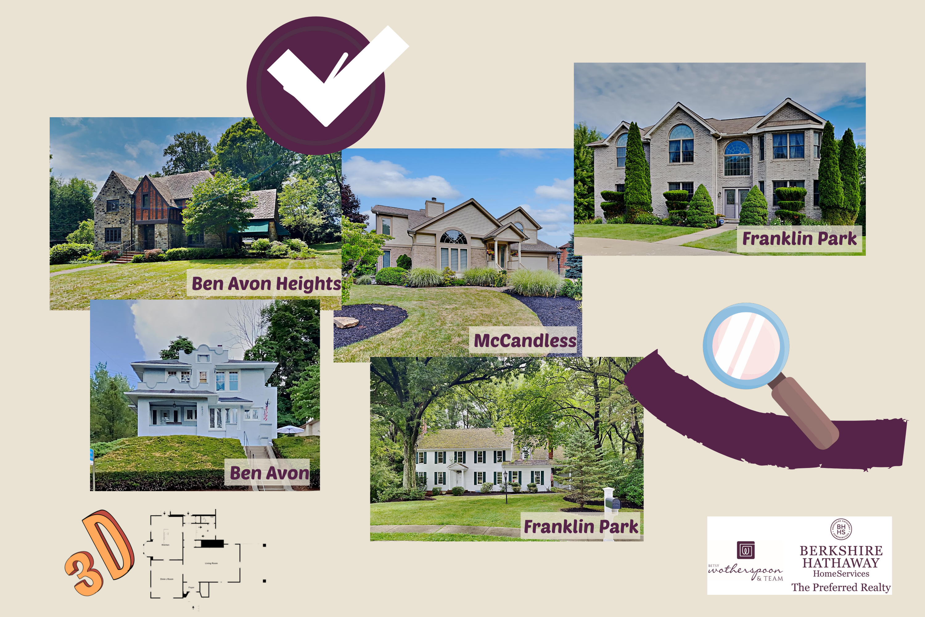 August 2022 - For Sale In Northern Allegheny County header image.