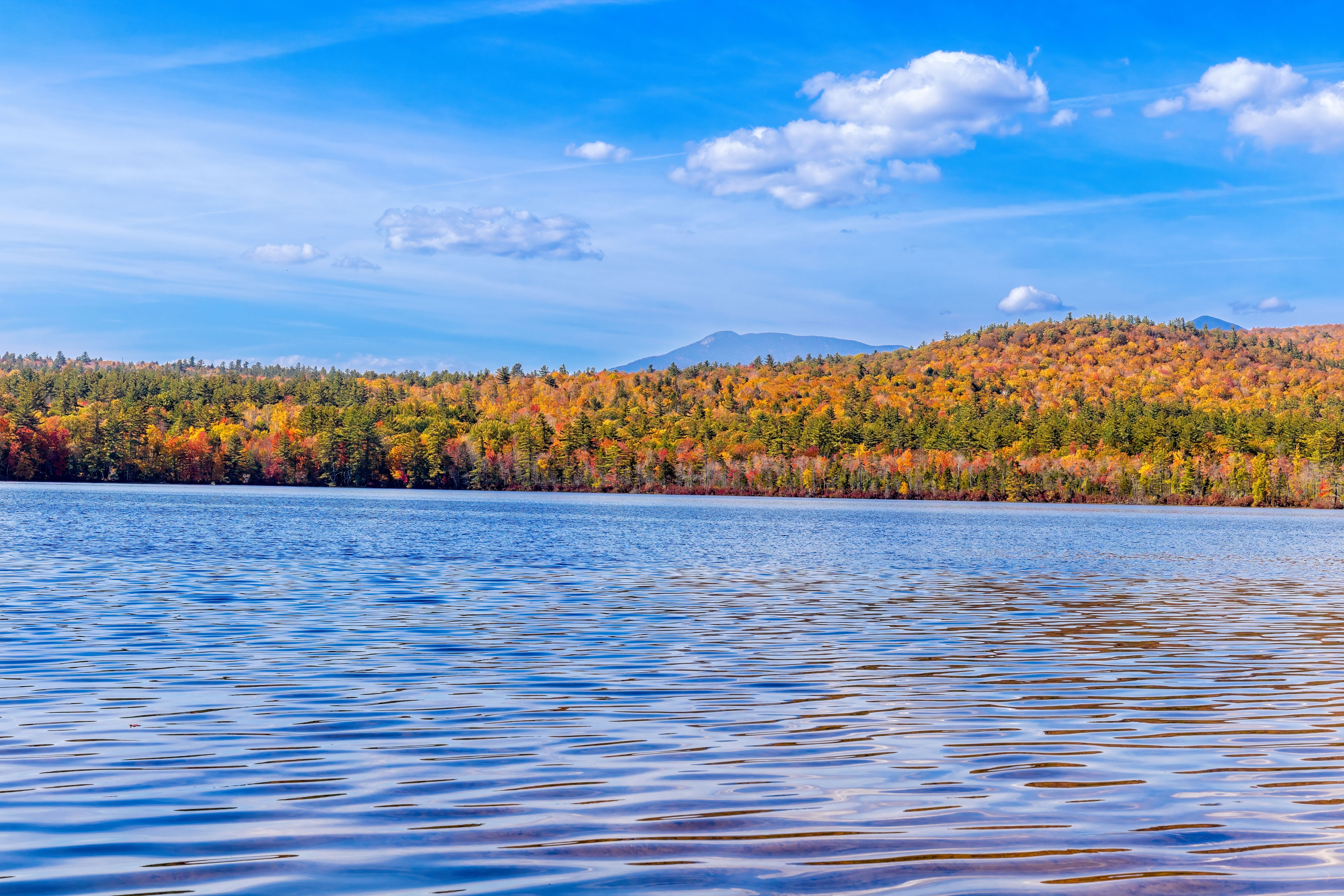 NH Lake View during the Fall