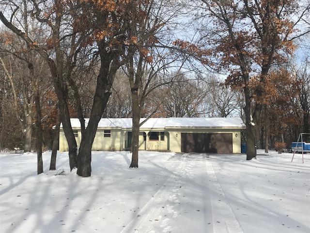 Nicely wooded land and the home overlooks a creek! SOLD!! header image.