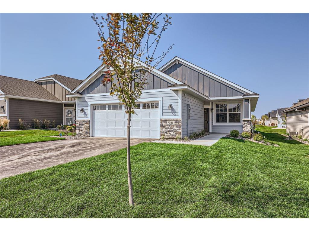 New construction villa in the desirable Windsong 4th addition neighborhood of Otsego! header image.