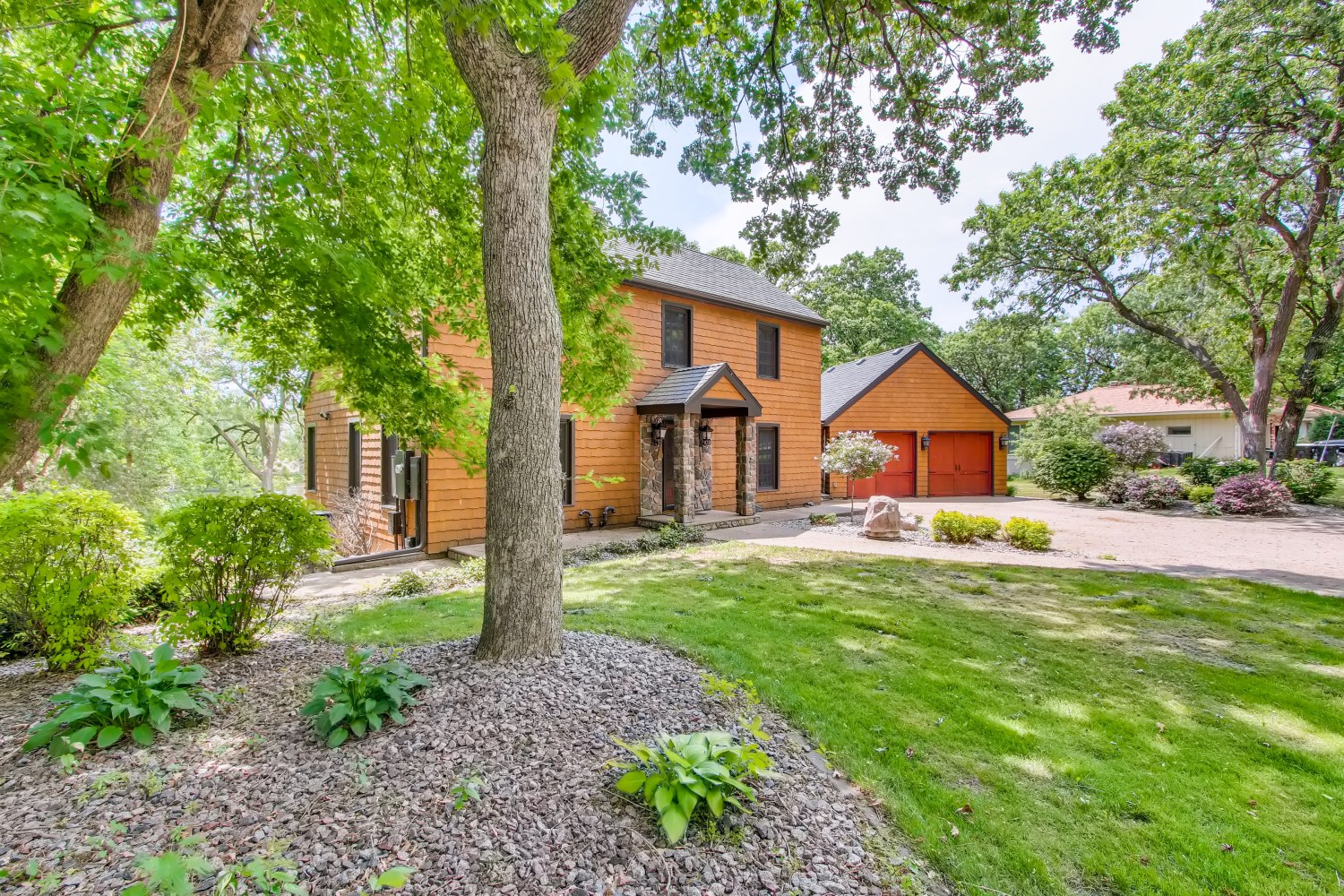 Spectacular home for sale in Big Lake on the Mississippi River! SOLD! header image.