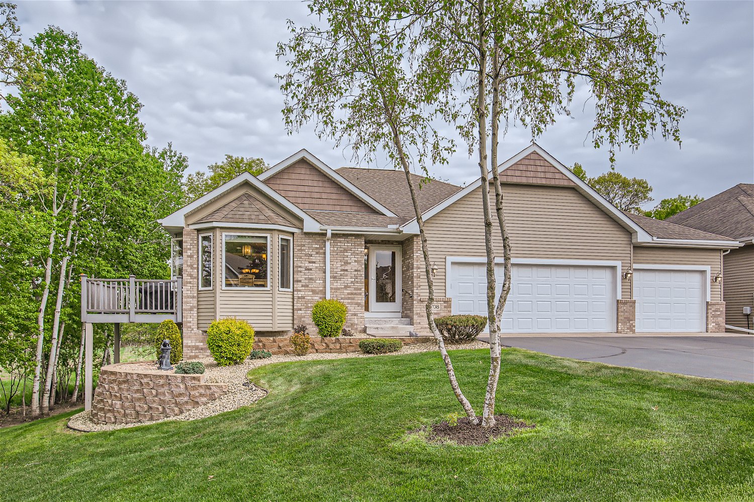 Executive detached townhome in Andover header image.