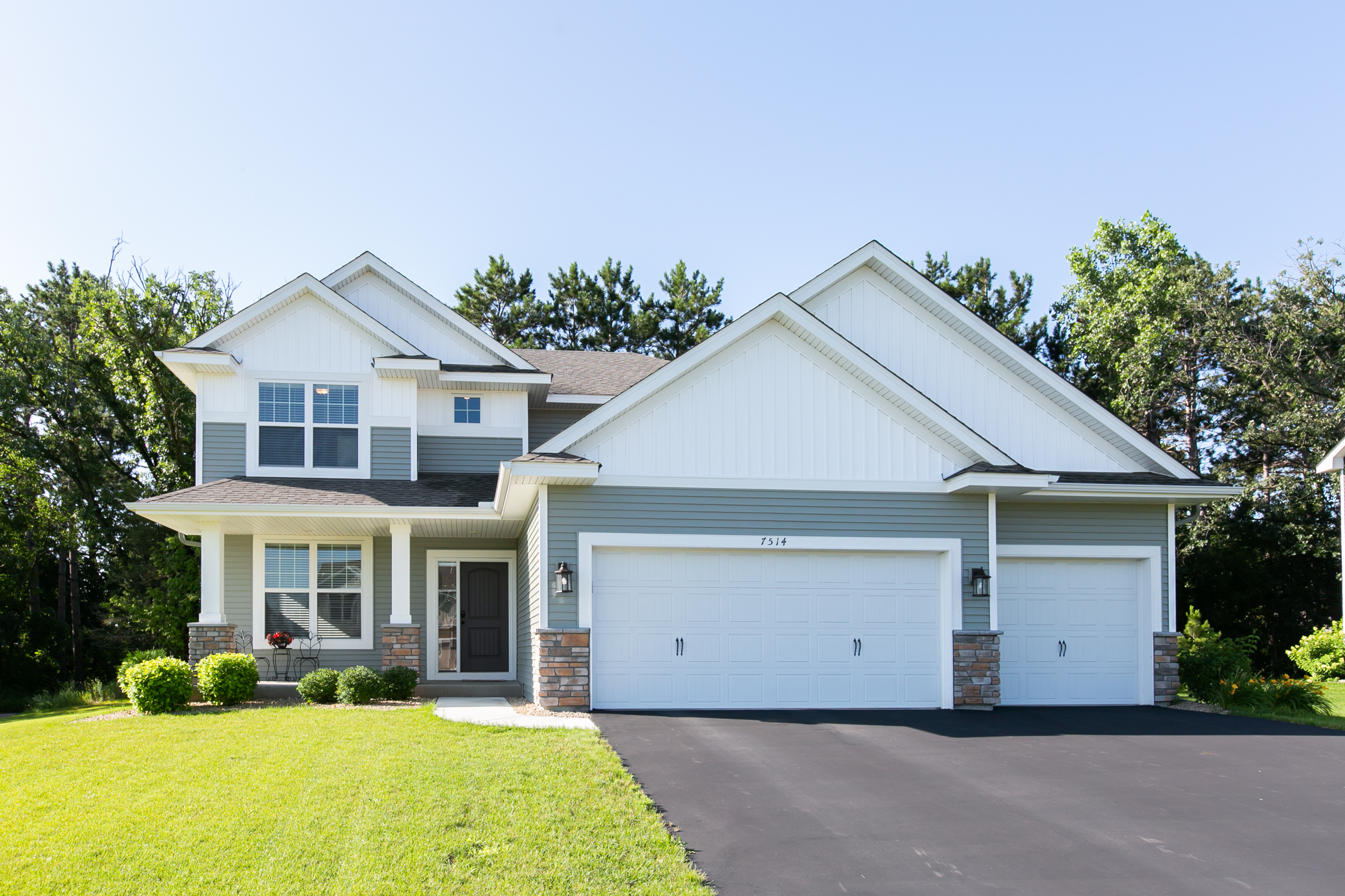 Home for sale in Ramsey is a stunner! #homesforsaleinRamsey header image.