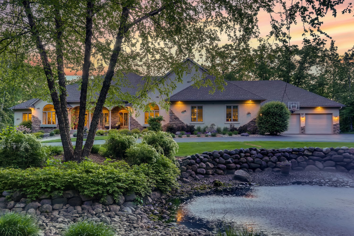 Extraordinary home for sale in Andover! #riverfronthomesforsale header image.