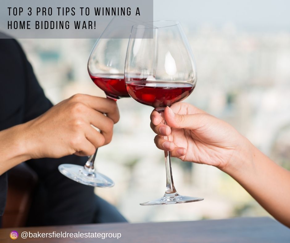 Top 3 Pro Tips to Winning a Home Bidding War! header image.