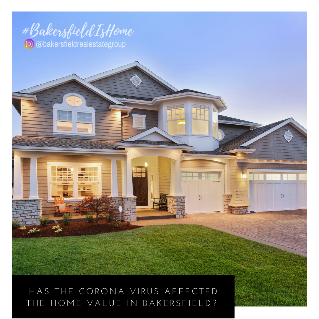 Has the Corona Virus Affected the Home Value in Bakersfield? header image.