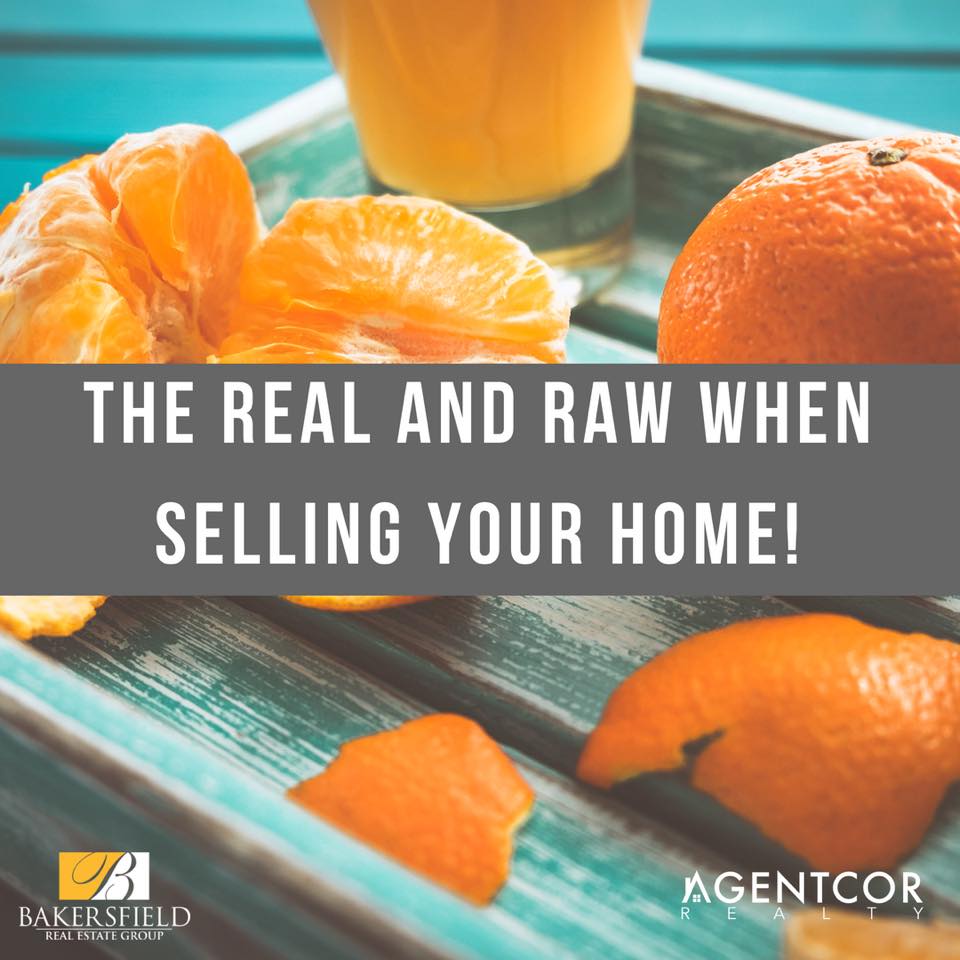 The Real and Raw When it comes to selling your home! header image.