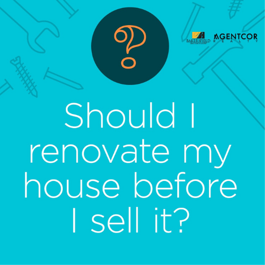 Should I Renovate My House Before I Sell It? header image.
